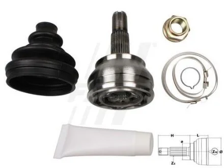 Комплект шарнірів, приводний вал FAST FT25046K