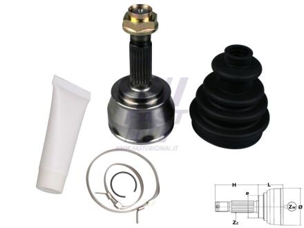 ШРУС Внеш 1.2/1.4/1.6/1.3jtd/1.9d 00- FAST FT25065K