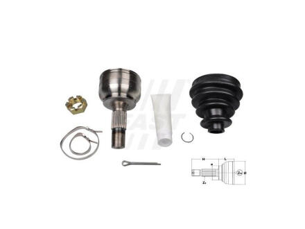 Шрус/граната зовн. Citroen C4/Peugeot 207/307 1.4/1.6 16V 00-> (25x22x134) FAST FT25087K