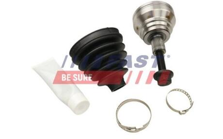 ШРУС передній зовнішній комплект VW PASSAT B7 10-15, Golf VI 09-14, Tiguan 16-, Tiguan 08-16, AUDI A3 03-12, A3 12-22, Q2 16-, Q3 11-18, SKODA Octavia A7 13-19, Octavia A5 04-13, Superb 08-15, Karoq 17-, SEAT Leon 05-12, Leon 12-20, Altea 04-09, Tole FAST FT25545