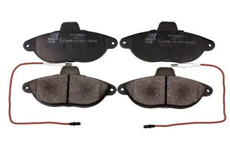Колодки гальмівні дискові передні комплект FIAT Scudo 95-07, Ulysse 94-02, PEUGEOT Expert 95-07, 806 98-02, CITROEN Jumpy 95-07 FAST FT29067