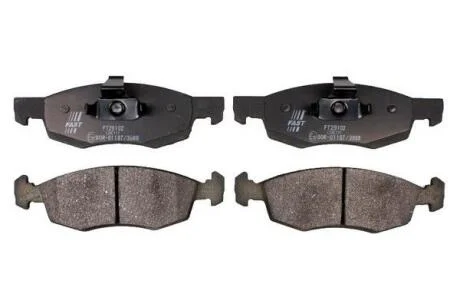 Колодки гальмівні передні Fiat Doblo 01-> сист.ATE FAST FT29102