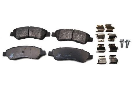 Комплект гальмівних накладок, дискове гальмо FAST FT29131HD