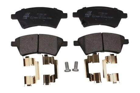 Колодки гальмівні дискові передні комплект FIAT Sedici 06-14, SUZUKI SX-4 06-14 FAST FT29139
