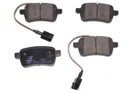 Комплект гальмівних накладок, дискове гальмо FAST FT29168
