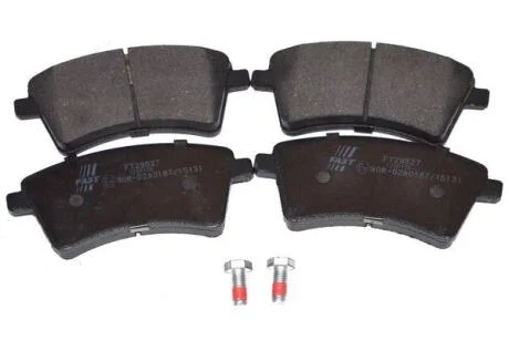 Колодки гальмівні дискові передні RENAULT Kangoo 08-17, Kangoo 09-17, MERCEDES-BENZ Citan 12-21 FAST FT29527