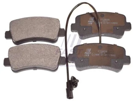 Колодки гальмівні дискові задні RENAULT Master III 10-, NISSAN NV400 10-21, OPEL Movano B 10-21 FAST FT29538