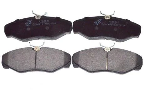 Колодки гальмівні дискові передні RENAULT Trafic 00-14, NISSAN Primastar 02-14, OPEL Vivaro 01-14 FAST FT29542