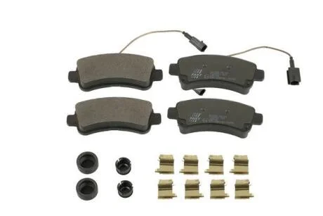 Комплект гальмівних накладок, дискове гальмо FAST FT29551