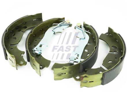 Колодки гальмівні барабанні FIAT Fiorino 07-, Grande Punto 05-10, Qubo 08-19, Linea 07-18, PEUGEOT Bipper 08-17, CITROEN Nemo 08-17, OPEL Corsa D 06-15, Corsa E 14-14, Adam 13-19 FAST FT30061