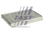 Фільтр салону вугільний прямий FIAT Doblo 00-13, Punto 03-10, Idea 03-12, Palio 96-20, LANCIA Musa 04-12 FAST FT37409 (фото 1)