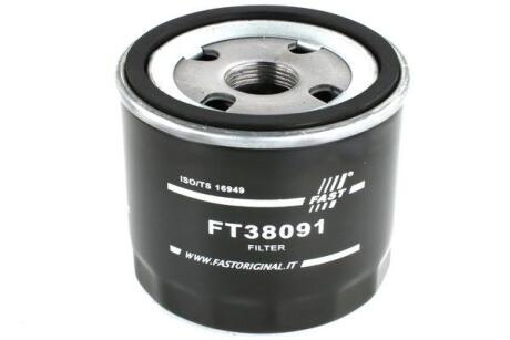 Фільтр масляний 1.5DCI 8V, 1,5CDI 8V, 1.5CDI 8V RENAULT Megane III 09-16, Megane IV 16-, Scenic III 09-16, MERCEDES-BENZ A-Class W176 12-18, GLA X156 13-20, CLA 13-19, NISSAN Juke 10-19, Qashqai 14-22, Tiida C12 11-, INFINITI Q30 16-19, DACIA Logan 1 FAST FT38091