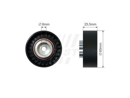 Відвідний/напрямний ролик, поліклиновий ремінь FAST FT44537