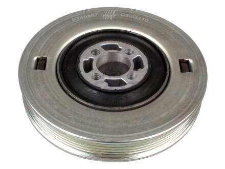Шків колінвала демпферний 6 струмків FIAT Doblo 09-23, Doblo 00-09, Freemont 11-16, OPEL Astra H 04-14, Vectra C 02-08, Combo D 11-18, SUZUKI SX-4 06-14, ALFA ROMEO 159 05-11, 156 97-07, Brera 05-10, LANCIA Delta 08-14, Musa 04-12, Lybra 99-05, SAAB FAST FT45557