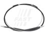 Трос стоянкового гальма задній FIAT Ducato 02-06, Ducato 94-02, PEUGEOT Boxer 02-06, Boxer 94-02, CITROEN Jumper 02-06, Jumper 94-02 FAST FT69176 (фото 1)