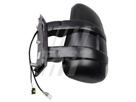 Зеркало IVECO DAILY 06> Короткое, электро., левое, с подогревом, черное FAST FT88306