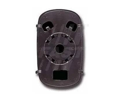 Скло дзеркала зовн. Fiat Doblo 01-> L=R ліве, без обіг. FAST FT88559