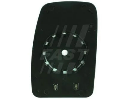 Дзеркало вкладиш верхній правый з підігрівом Opel Movano 10-н.в., Renault Master III 10-н.в. FAST FT88596