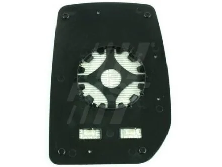 Скло дзеркала прав.верх. Ford Transit (01-06) з підігрівом FAST FT88600