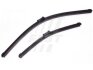 Щітка склоочисника комплект 600 мм 400 мм RENAULT Twingo 07-13, FORD Kuga 08-13, SEAT Ibiza 09-17, FIAT Doblo 09-15, Doblo 15-23, CITROEN C3 01-09, C3 Picasso 09-17, OPEL Combo D 11-18 FAST FT93224 (фото 1)