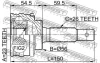 ШРУС Toyota Corolla 90-94/94-99 наружн. к-т (23x56x26) FEBEST 0110-037 (фото 2)