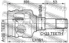 ШРУС ВНУТРЕННИЙ 20x34x23 (TOYOTA YARIS (FRP) KSP90/SCP90 2005-) FEBEST 0111-KSP90 (фото 2)