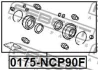 Ремкомплект циліндра гальмівного FEBEST 0175-NCP90F (фото 2)