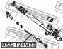 ТЯГА РУЛЬОВА FEBEST 0222-F24M20 (фото 2)