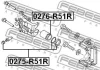 Поршень суппорта NISSAN PATHFINDER 05-13 задн.прав/лев. FEBEST 0276-R51R (фото 2)