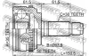 ШРУС НАРУЖНЫЙ 35X66X30 (HONDA MR-V 2003-2008) FEBEST 0310-MRVA50 (фото 2)