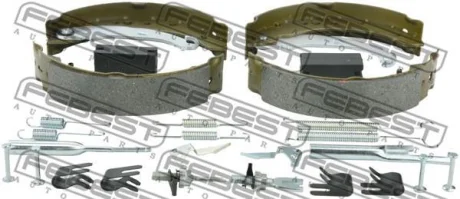 Колодки дискового гальма FEBEST 0402-Z39AR