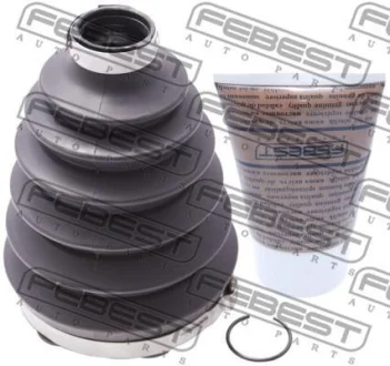 ПЫЛЬНИК ШРУС НАРУЖНЫЙ КОМПЛЕКТ 92X138X27.5 (HYUNDAI TERRACAN 2001-2007) FEBEST 1217P-H1