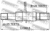 ПОЛУОСЬ ПРАВАЯ 25x350x28 (CHERY TIGGO T11 2006-) (CHERY TIGGO T11 2006-) FEBEST 1512-001 (фото 2)