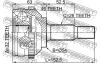 ШРУС НАРУЖНЫЙ 32X54X26 (CHRYSLER SEBRING (JR) 2001-2006) FEBEST 2010-SEBA46 (фото 2)