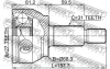 Шрус зовнішній 27x68.3x31 FEBEST 2910EVOQ (фото 2)