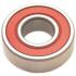 ПОДШИПНИК ШАРИКОВЫЙ (15x35x11) (ALL TOYOTA MITSUBISHI HONDA MAZDA NISSAN) FEBEST AS-6202-2RS (фото 1)