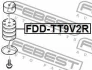 ОТБОЙНИК РЕССОРЫ ЗАДНЕЙ (FORD TRANSIT TT9 2006-2013) FEBEST FDD-TT9V2R (фото 2)
