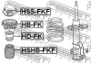 Отбойник амортизатора перед. подвески HONDA CIVIC VIII Hatchback (FN, FK) 2005/09-* FEBEST HD-FK (фото 2)