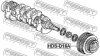 ШКИВ КОЛЕНВАЛА D16A/ZC (HONDA INTEGRA DC1/DC2/DB6/DB7/DB8/DB9 1993-2000) FEBEST HDS-D16A (фото 2)