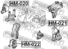 Опора двигуна FEBEST HM-022 (фото 2)