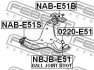 Сайлентблок переднего рычага задний ELGRAND E51 02-10 FEBEST NAB-E51B (фото 2)