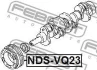 ШКІВ КОЛЕНВАЛА VQ23DE, VQ35DE FEBEST NDS-VQ23 (фото 2)