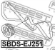 Шків колінвала FEBEST SBDS-EJ251 (фото 2)
