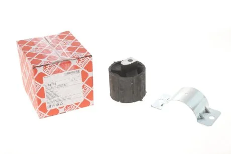 Подушка коробки передач задн Лів/Прав (акпп/мкпп) MERCEDES SPRINTER 2-T (B901, B902), SPRINTER 3-T (B903), SPRINTER 4-T (B904), VARIO, VARIO (B667, B670, B668), VARIO (B670 2.1D-Electric 01.95- FEBI BILSTEIN 01750