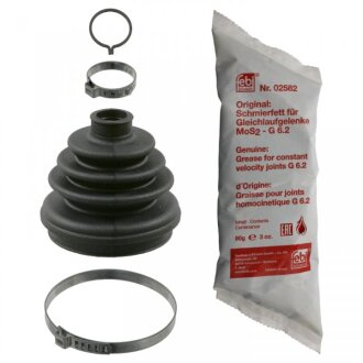 Пильник ШРКШ (зовнішній) Opel Astra/Vectra/Ascona C 88-05 (19х75х82) (M20x1.0) FEBI BILSTEIN 02581