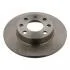 FEBI OPEL диск гальмівний передній KADETT E 1.0-1.3 FEBI BILSTEIN 02586 (фото 1)