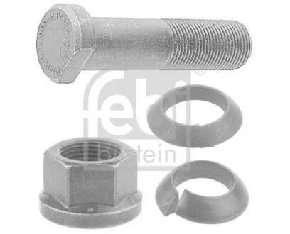 Болт колеса задн/передн M20x1,5 x77/86мм (довжина різьби 39мм, Сталь / фосфатований, комплект з шайбою) MERCEDES ATEGO, ATEGO 2, LK/LN2, O 301, O 402, OF, T2/L, TOURINO (O 510) 01.72- FEBI BILSTEIN 06278