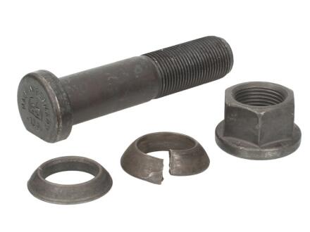 Колісна шпилька з кільцями та гайкою кріплення колеса FEBI BILSTEIN 06280
