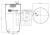 Балон пневматичної ресори, пневматична підвіска FEBI BILSTEIN 101348 (фото 1)