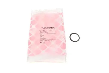 Ущільнення масляного радіатора ALFA ROMEO 159 CHEVROLET AVEO, AVEO / KALOS, CRUZE, ORLANDO, TRAX FIAT CROMA OPEL ASTRA H, ASTRA H GTC, ASTRA H/KOMBI, ASTRA J, ASTRA J GTC 1.4-1.8LPG 06.05- FEBI BILSTEIN 101401